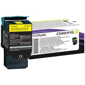Toner LEXMARK C540H1YG 2K gul