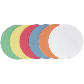 Moderationskarte FRANKEN Kreis klein, 250 Stück, sortiert