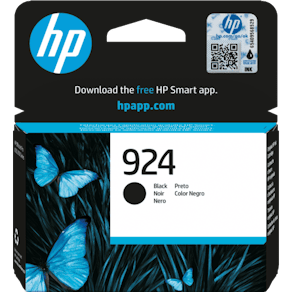 HP 924 svart originalbläckpatron