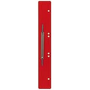 Heftstreifen Q-CONNECT PP, 45 x 310 mm, 25 Stück, rot