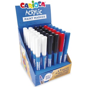 Acrylmarker Carioca mit Pinselspitze