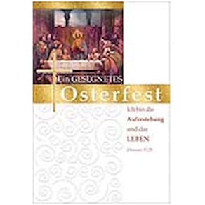 Grußkarte Noname Osterkarte, geprägt, bunt, inkl. Umschlag