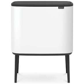 Papperskorg BRABANTIA Bo Touch 36L vit