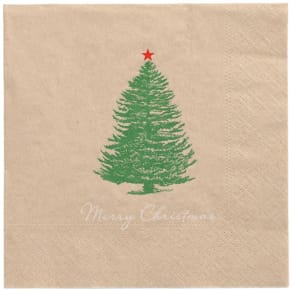 Servett Merry Chris 3-lags 33x33cm 20/fp