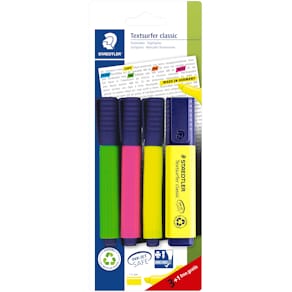 Överstrykningspenna Textsurfer 3+1 ass (4)