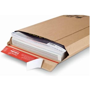 Pappkuvert COLOMPAC A3 340x500x50mm brun