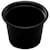 Dressingbæger PP 1 oz, Ø44 x H30 mm, sort, 250 stk