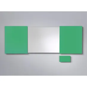 Konferensskåp Glas Grön, magnetisk