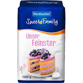 Feinkristallzucker Nordzucker SweetFamily, 1 kg