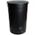 Avfallstunna Greger med lock/pedal 70 liter svart