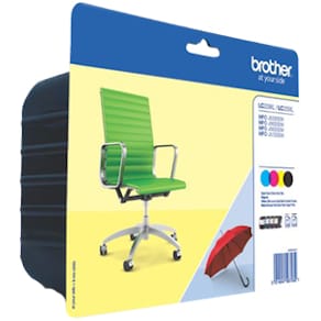 Bläckpatron BROTHER LC229XLVALBPDR 4/fp