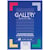 Etiketten Gallery, wit, 105 x 74 mm, rechte hoeken, 8/vel, 100 v