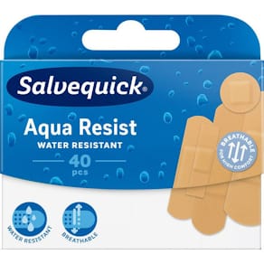 Plåster SALVEQUICK Aqua resist mix 40/fp