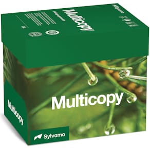 Kopieringspapper MultiCopy A4, hålat, 80g, 500/fp