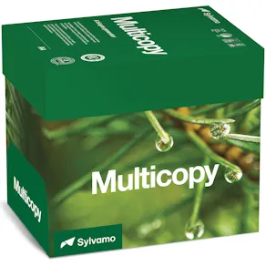 Kopieringspapper MultiCopy A4, hålat, 80g, 500/fp