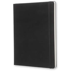 Notesbog Moleskine Classic uden linjer, sort 190x250 mm, 24 stk