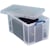 Opbergdoos Really Useful Box 84 liter, transparant