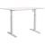 Skrivbord el Easydesk Adapt I 120x80 cm vit