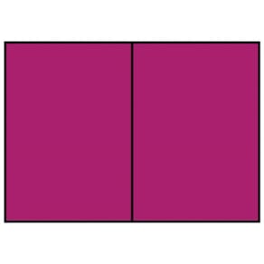 Faltkarte Rössler Paperado, A6 HD PL, amarena