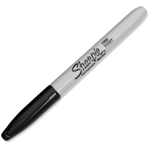 Permanentmarker Sharpie Fine, schwarz
