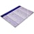 Elastomap Pergamy Ethnic met kleppen, ft A4, blauw