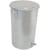 Avfallstunna Greger med lock/pedal 70 liter galvaniserad