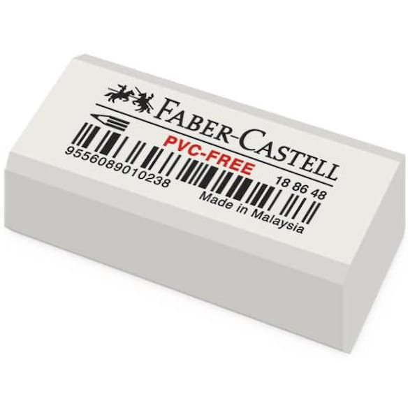 Viskelær FABER CASTELL 188648PVC fri(48)