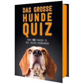 Quizspiel MOSES. Das große Hunde Quiz, ab 12 Jahren, 100 Karten