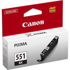 Canon CLI-551BK - Svart - original - bläcktank