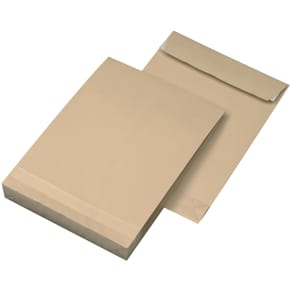 Versandtasche MAILMEDIA B4, haftklebend, braun, 130g