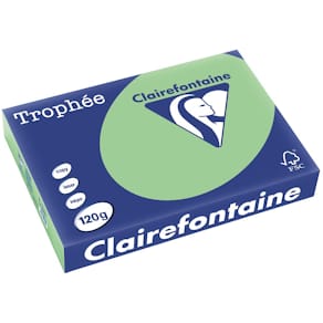 Gekleurd papier Clairefontaine Trophée Pastel, A4, 120 g, 250 vel