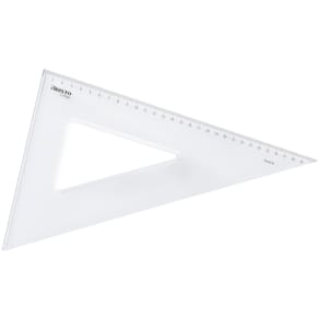 Dreieck Aristo College-Dreieck 60°, Hyp. 35 cm, Plastik glasklar