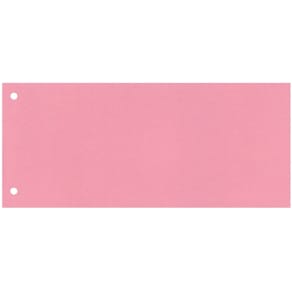 Trennstreifen Q-CONNECT, 10,5 x 24 cm, 100 St., rosa