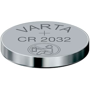 Knapcellebatteri Varta CR2032, lithium 3V