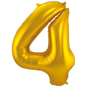 Ballong JOKER 86 cm tall 4 gull