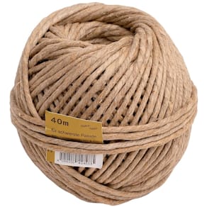 Bindfaden WIHEDÜ superstark, Naturfaser, braun, 40 m