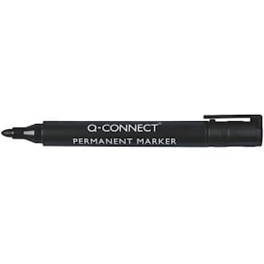 Permanentmarker Q-CONNECT, M, schwarz