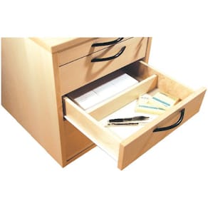 Lådavskiljare till skrivbordshurts