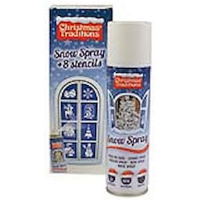 Schablonen-Set Weihnachtsschablonen + Sprühschnee