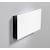 Förvaringsbox Lintex Mood, vit glas/svart aluminium