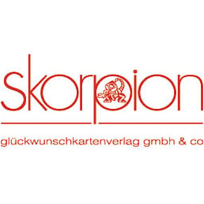 Kommunionskarte SKORPION, sortiert