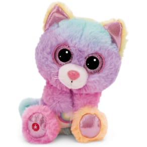 Plüschfigur NICI GLUBSCHIS Katze Miss Mellie, pink/bunt, 15 cm