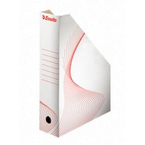 Tidskriftsamlare 80mm vit