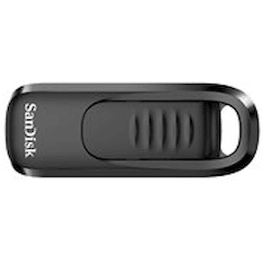 SanDisk Ultra Slider - USB flash-enhet - 256 GB - USB-C 3.2 Gen 1