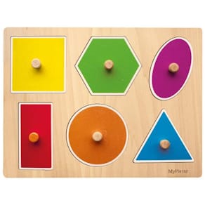 Knoppussel geometriska former