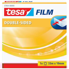 Doppelklebeband tesa tesafilm, 19 mm x 33 m