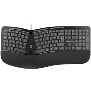 Tastatur MediaRange, mit Kabel und Handgelenkauflage