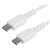 StarTech 2m USB C Charging Cable, Durable Fast Charge & Sync USB