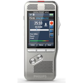 Diktiergerät Philips PocketMemo DPM8200, digital, silber