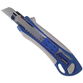 Brytkniv LYRECO Premium 18mm blå/grå